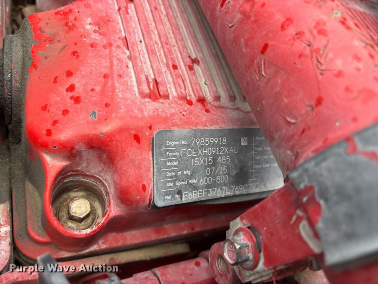 image for item FG0423 2016 Peterbilt 567 semi truck