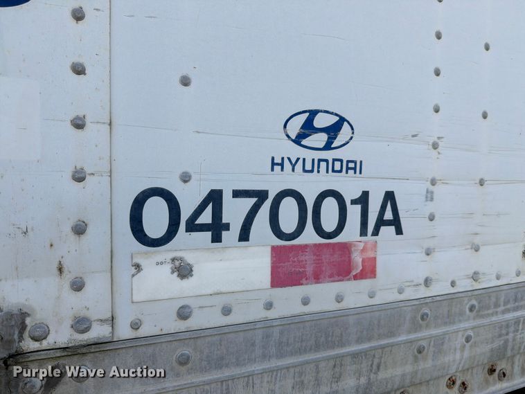 image for item FI1004 2004 Hyundai Translead V12530152AJS dry van trailer