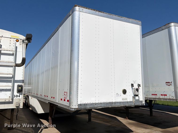 image for item FK0168 2014 Vanguard National Trailer Corporation (vntc) dry van trailer