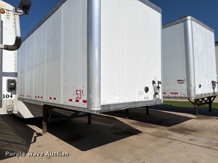 image for item FK0168 2014 Vanguard National Trailer Corporation (vntc) dry van trailer