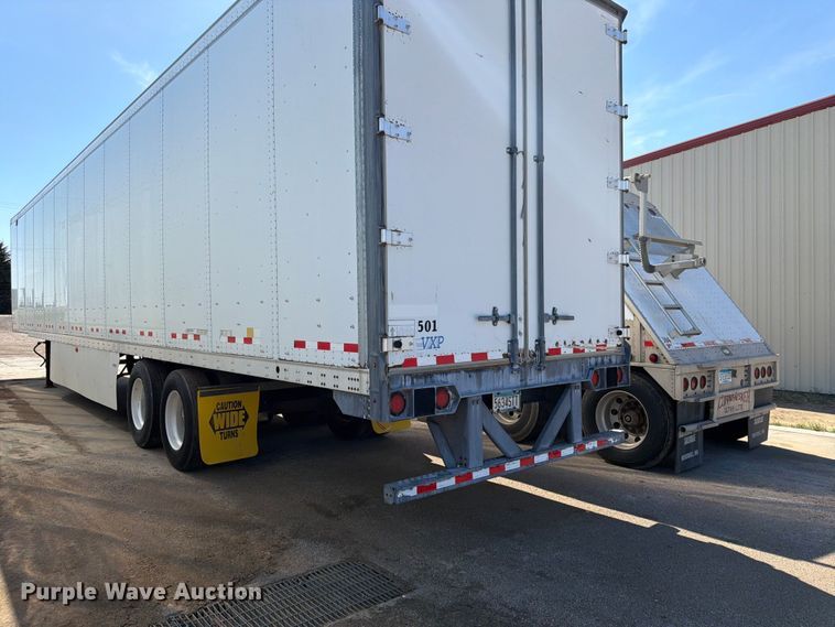 image for item FK0168 2014 Vanguard National Trailer Corporation (vntc) dry van trailer