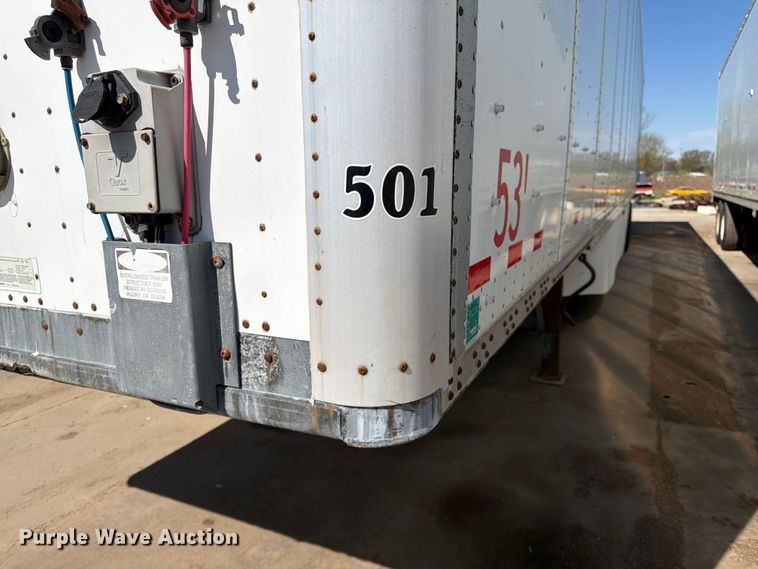 image for item FK0168 2014 Vanguard National Trailer Corporation (vntc) dry van trailer