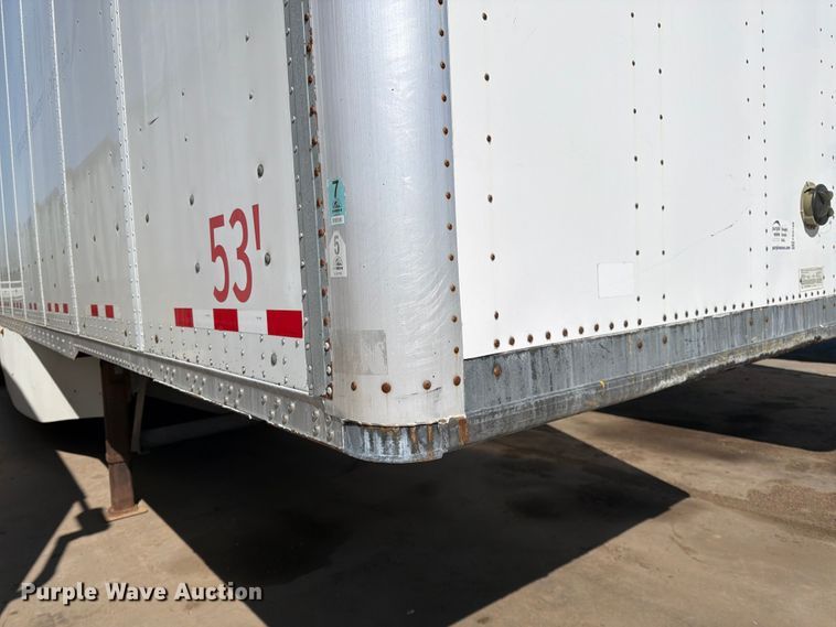 image for item FK0168 2014 Vanguard National Trailer Corporation (vntc) dry van trailer