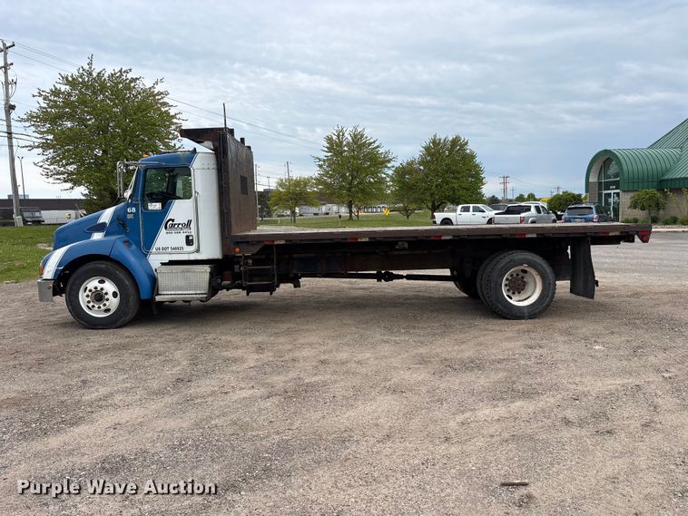 image for item FK1486 2007 Kenworth T300 dump flatbed truck