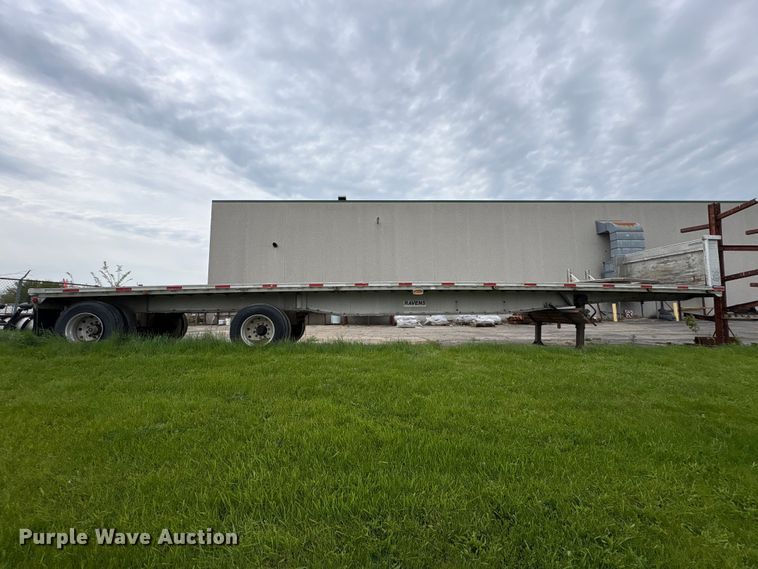 image for item FK1487 1990 Ravens flatbed trailer