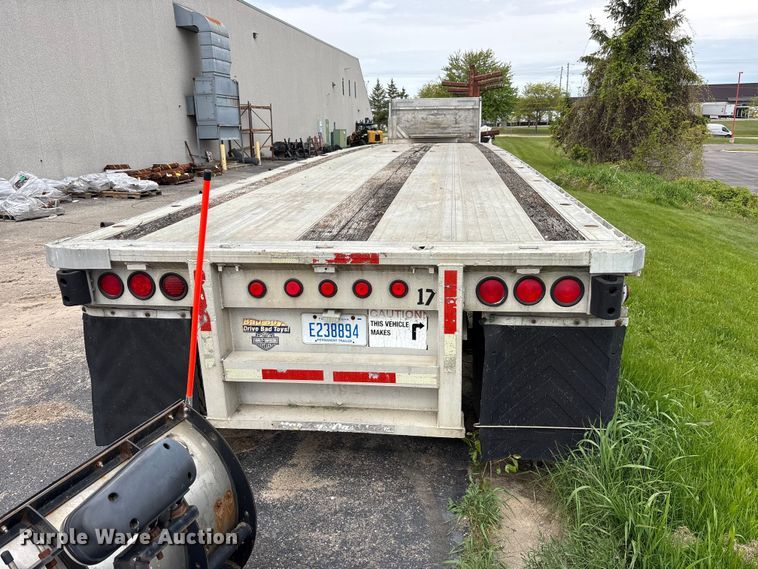 image for item FK1487 1990 Ravens flatbed trailer
