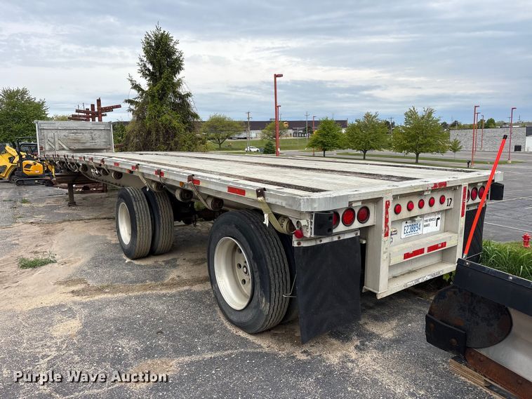 image for item FK1487 1990 Ravens flatbed trailer