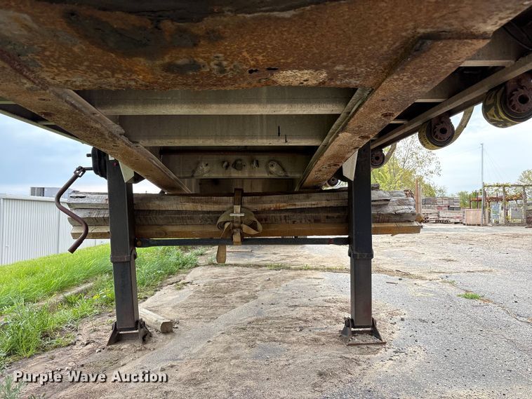 image for item FK1487 1990 Ravens flatbed trailer