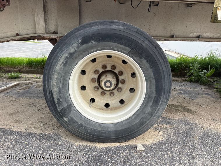 image for item FK1487 1990 Ravens flatbed trailer