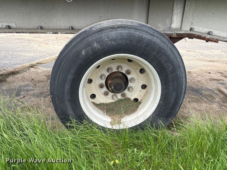 image for item FK1487 1990 Ravens flatbed trailer