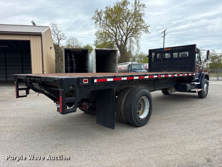 image for item FK1495 2001 Freightliner FL70 flatbed truck