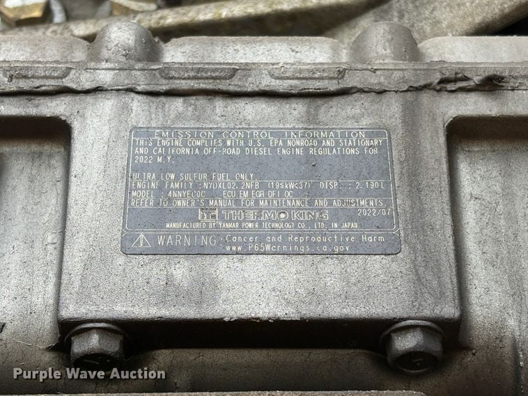 image for item YA2795 2024 CIMC 1RBR5305 refrigerated van trailer