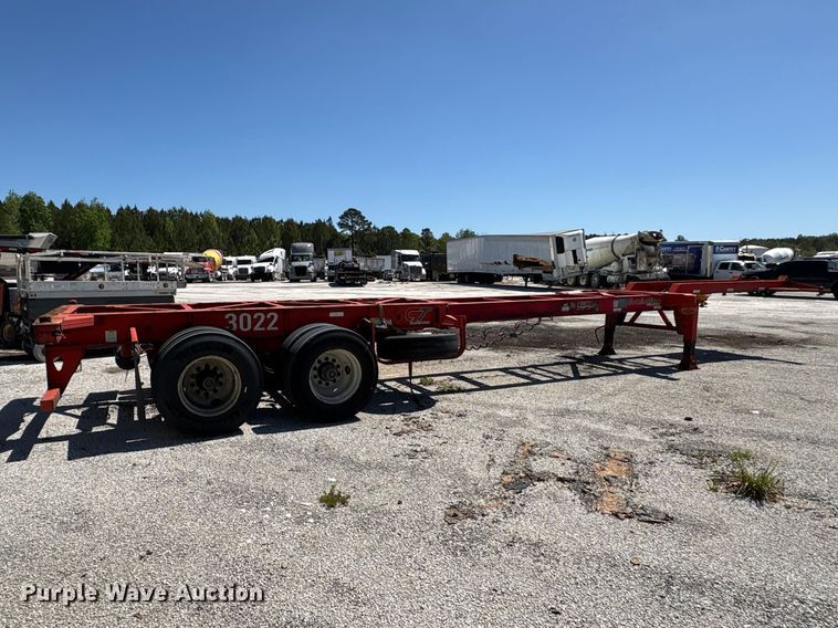 image for item YA2955 2023 Corpus Trailers Evolution extendable container trailer