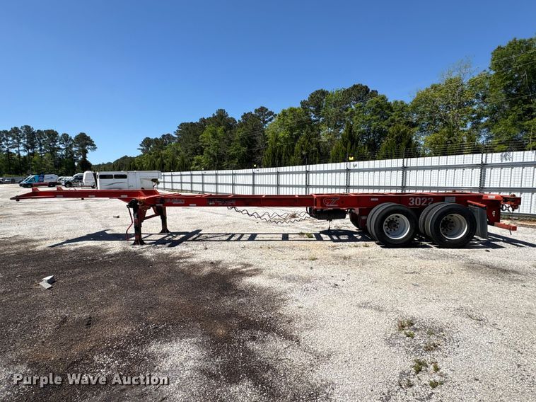 image for item YA2955 2023 Corpus Trailers Evolution extendable container trailer