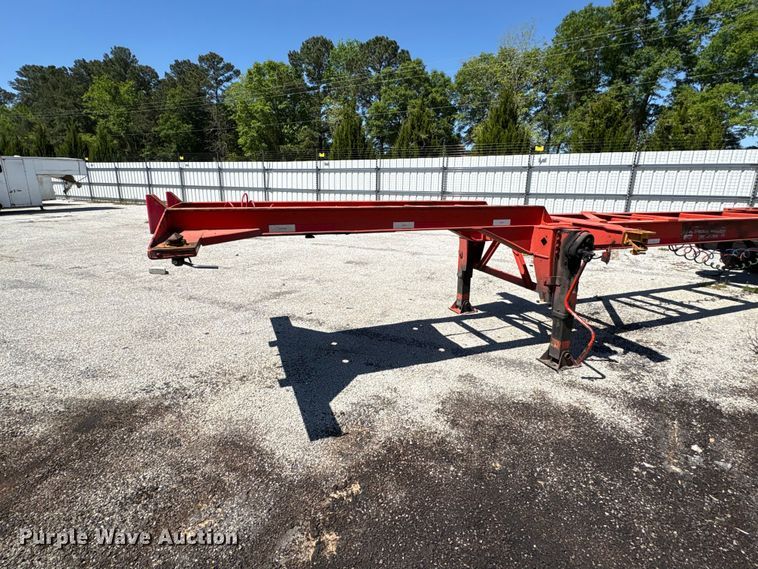 image for item YA2955 2023 Corpus Trailers Evolution extendable container trailer