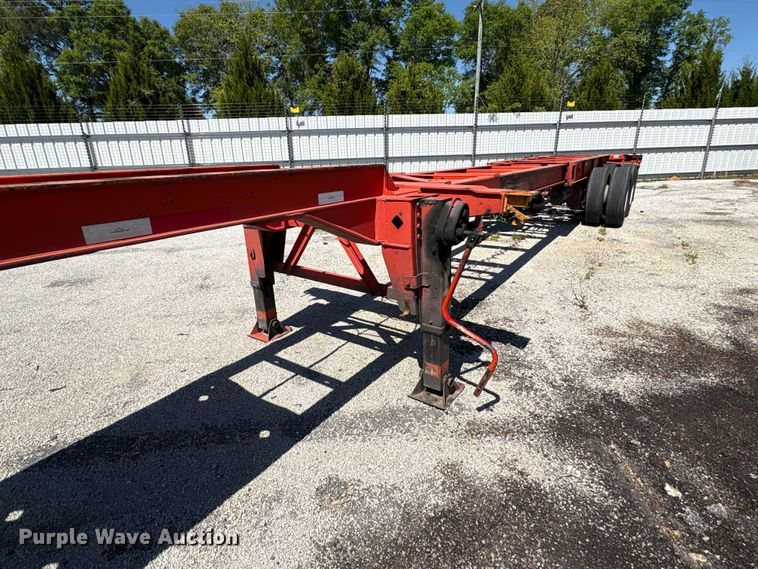 image for item YA2955 2023 Corpus Trailers Evolution extendable container trailer