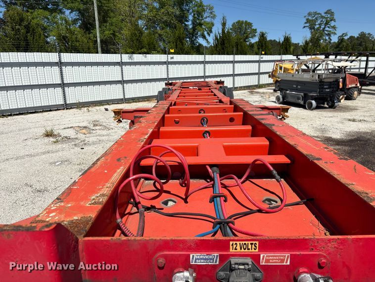image for item YA2955 2023 Corpus Trailers Evolution extendable container trailer