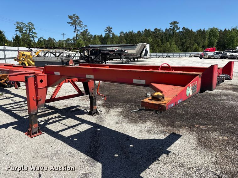 image for item YA2955 2023 Corpus Trailers Evolution extendable container trailer