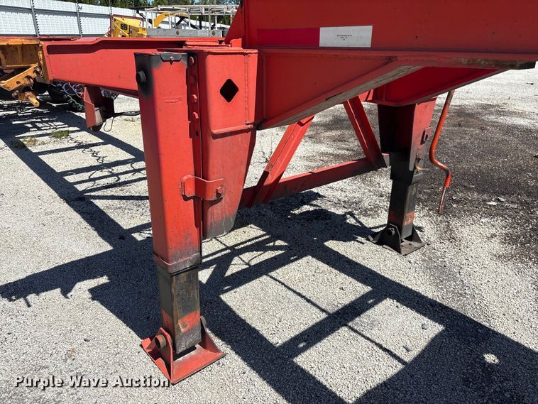 image for item YA2955 2023 Corpus Trailers Evolution extendable container trailer