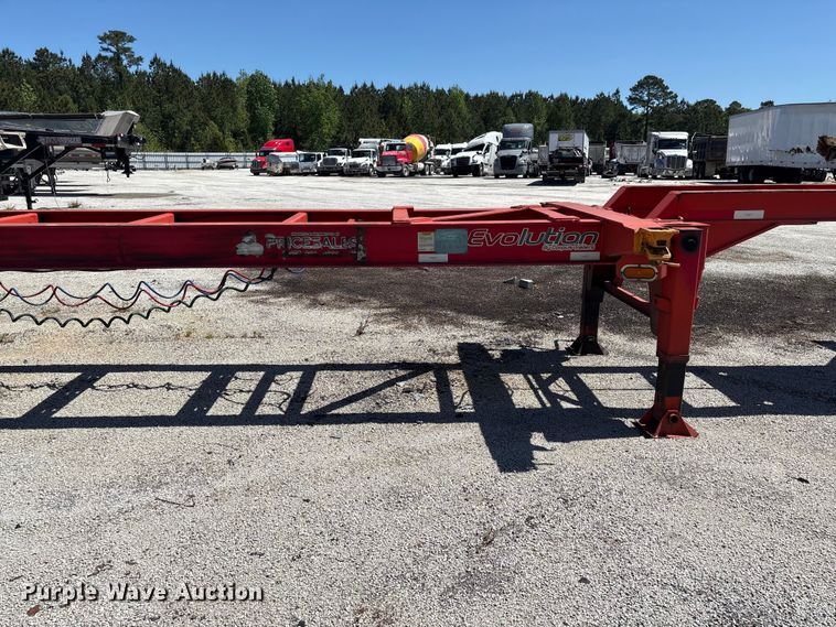 image for item YA2955 2023 Corpus Trailers Evolution extendable container trailer