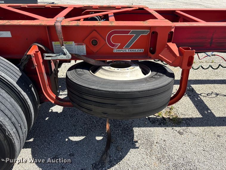 image for item YA2955 2023 Corpus Trailers Evolution extendable container trailer