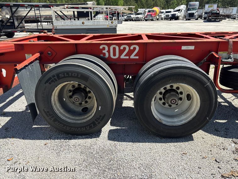 image for item YA2955 2023 Corpus Trailers Evolution extendable container trailer