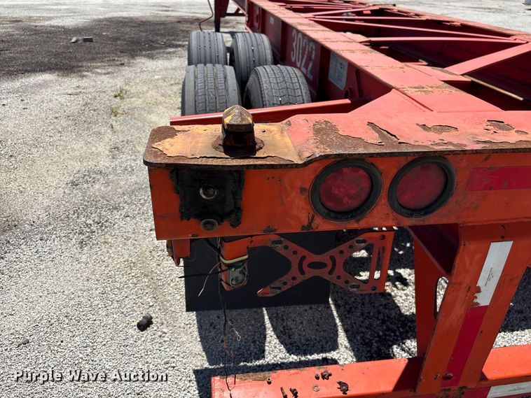 image for item YA2955 2023 Corpus Trailers Evolution extendable container trailer