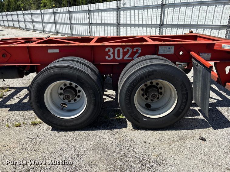 image for item YA2955 2023 Corpus Trailers Evolution extendable container trailer