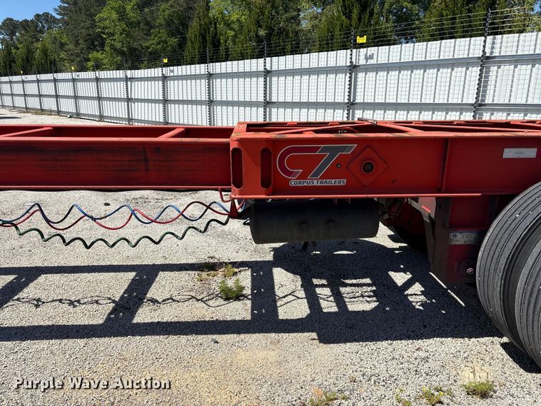 image for item YA2955 2023 Corpus Trailers Evolution extendable container trailer