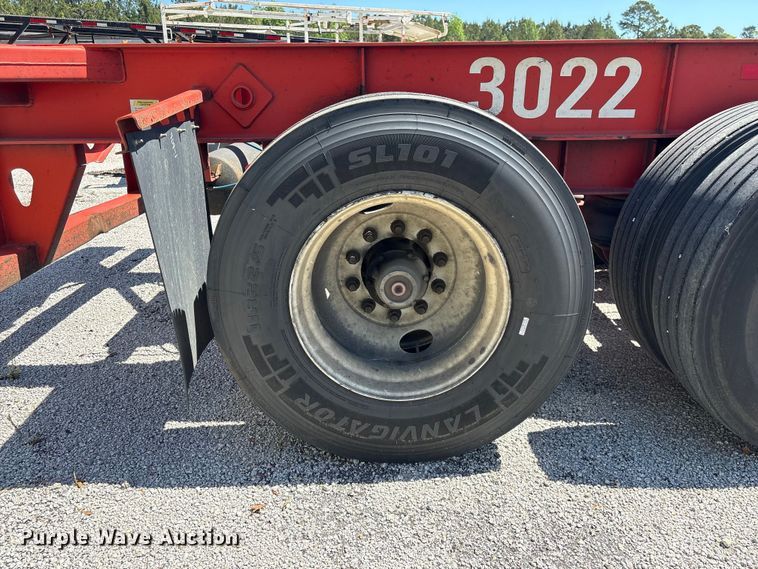 image for item YA2955 2023 Corpus Trailers Evolution extendable container trailer