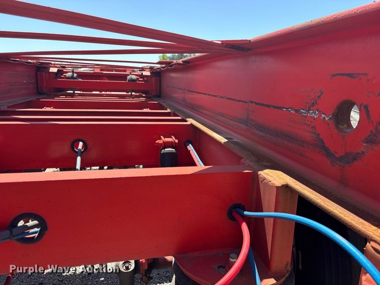image for item YA2955 2023 Corpus Trailers Evolution extendable container trailer