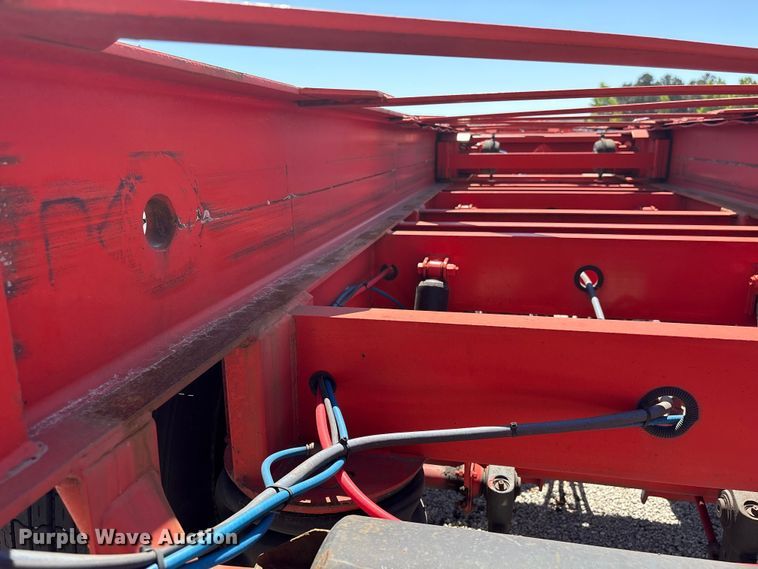 image for item YA2955 2023 Corpus Trailers Evolution extendable container trailer