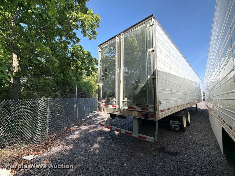 image for item YA3336 2017 Wabash RFALHSA refrigerated van trailer