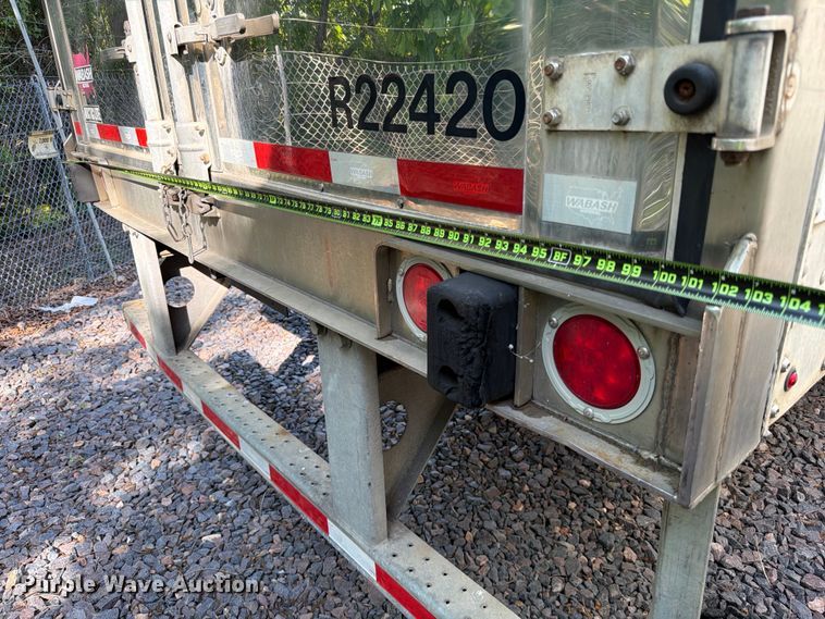 image for item YA3336 2017 Wabash RFALHSA refrigerated van trailer