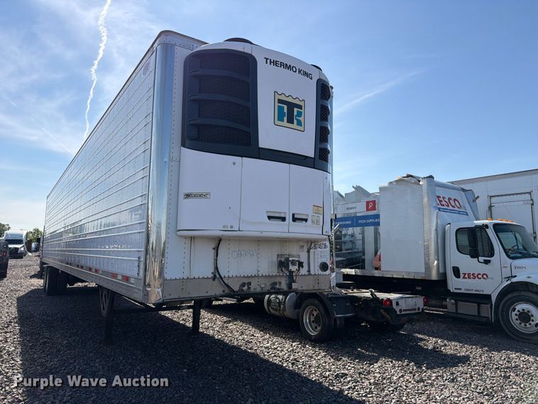 image for item YA3337 2017 Wabash RFALHSA refrigerated van trailer