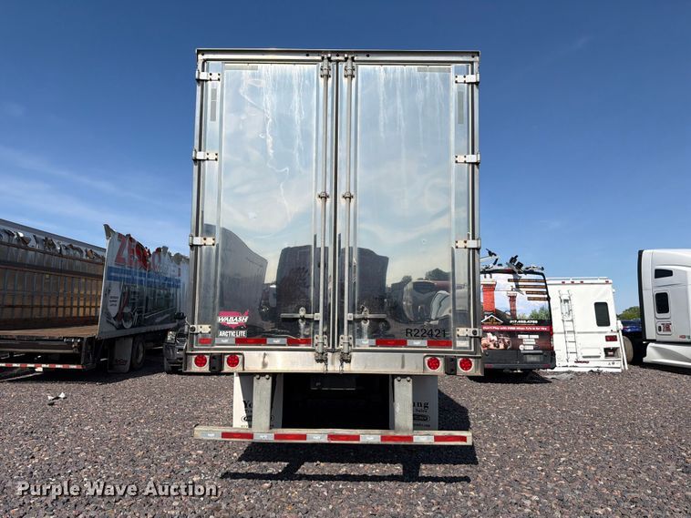 image for item YA3337 2017 Wabash RFALHSA refrigerated van trailer
