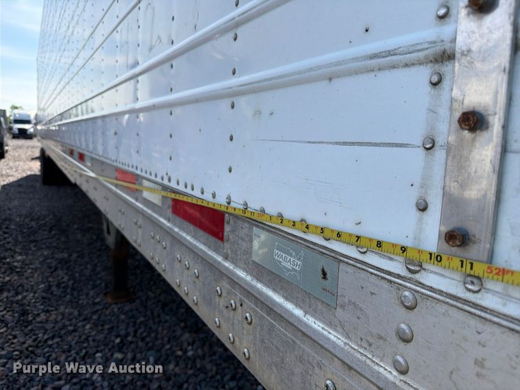 image for item YA3337 2017 Wabash RFALHSA refrigerated van trailer