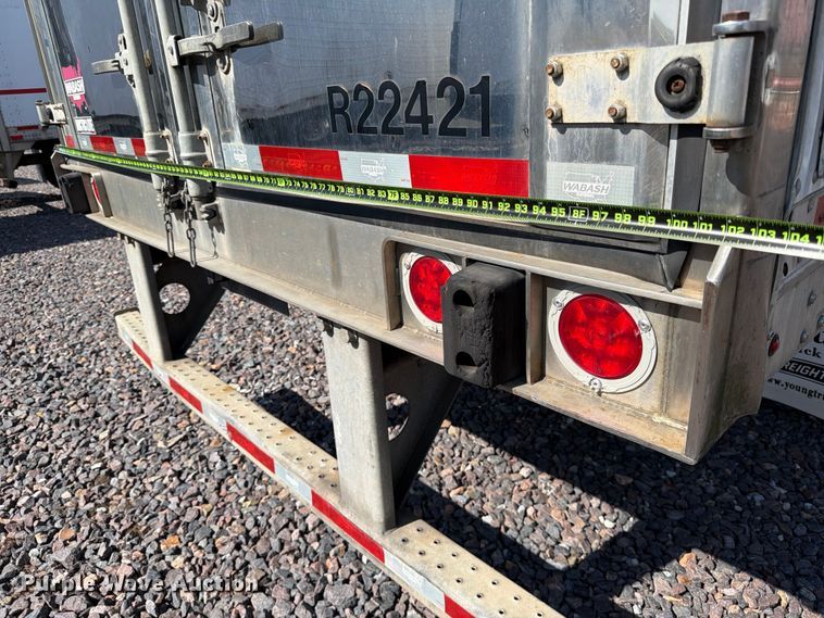image for item YA3337 2017 Wabash RFALHSA refrigerated van trailer