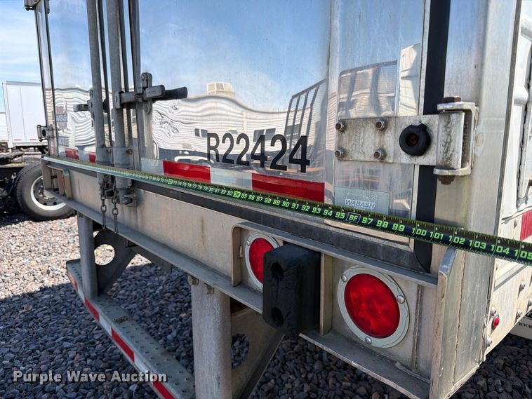 image for item YA3339 2017 Wabash RFALHSA refrigerated van trailer