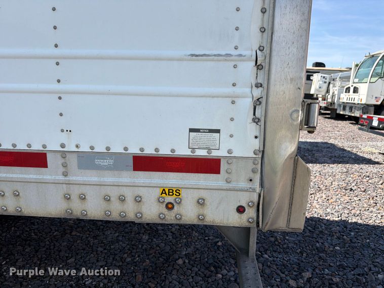 image for item YA3340 2017 Wabash RFALHSA refrigerated van trailer