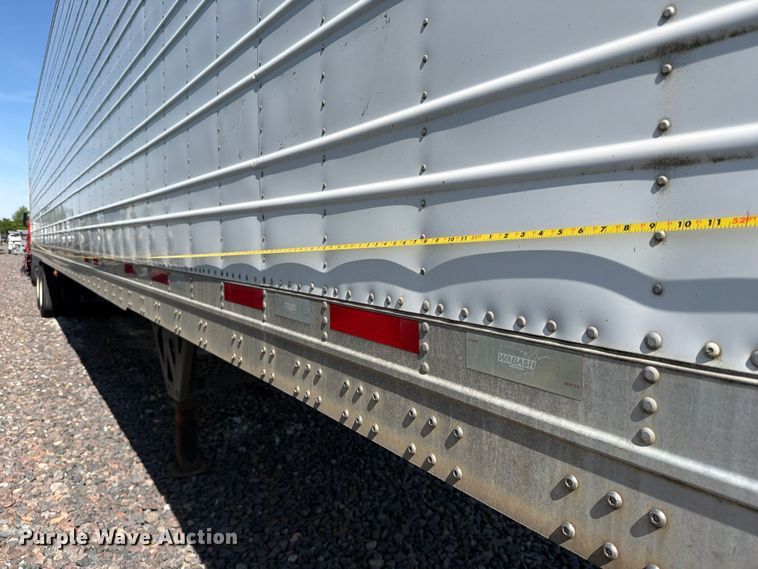 image for item YA3340 2017 Wabash RFALHSA refrigerated van trailer