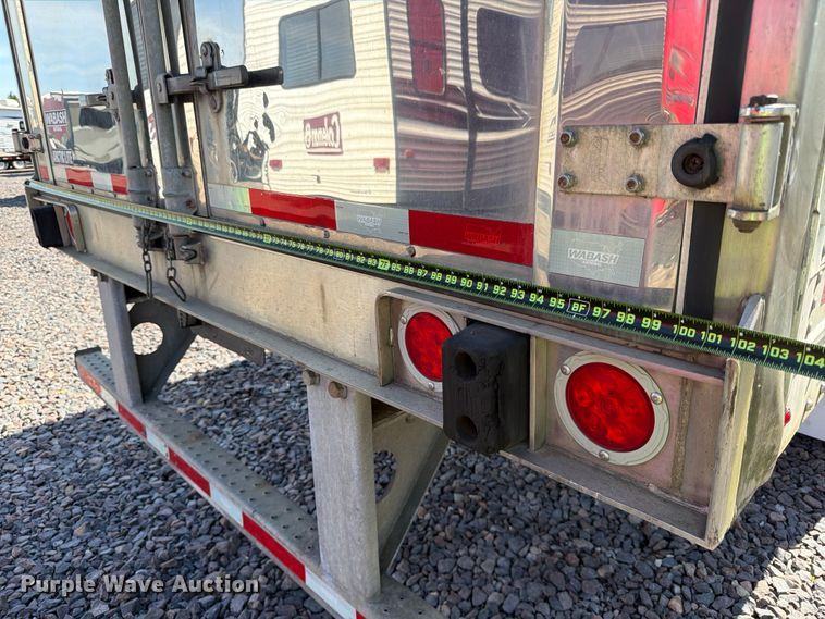 image for item YA3340 2017 Wabash RFALHSA refrigerated van trailer