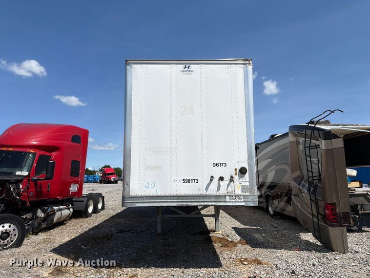 image for item YA3341 2020 Hyundai VC2530152-AJS dry van trailer