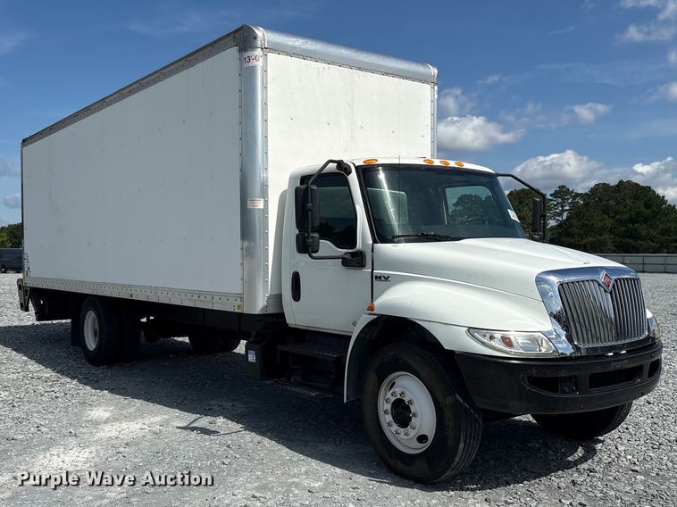 image for item YA3494 2021 International MV607 box truck