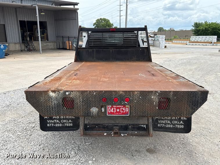 image for item DO8516 2010 Dodge Ram 3500 flatbed pickup truck