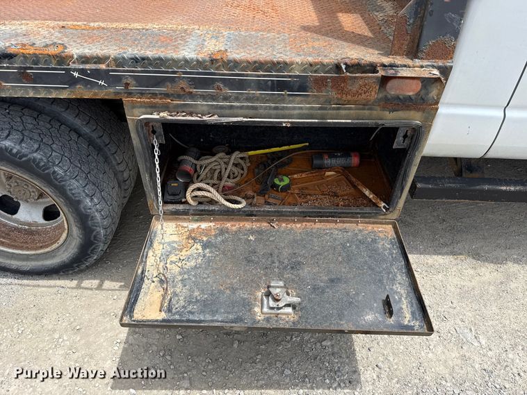 image for item DO8516 2010 Dodge Ram 3500 flatbed pickup truck