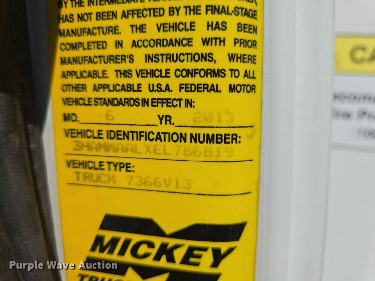 image for item DP8942 2014 International 4300 box truck