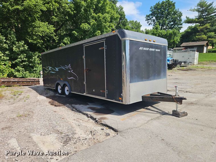 image for item DQ7796 1998 U.S. Cargo PC824TA2 enclosed cargo trailer