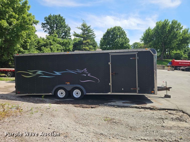 image for item DQ7796 1998 U.S. Cargo PC824TA2 enclosed cargo trailer