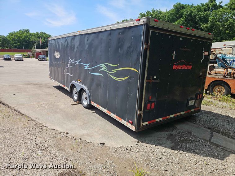 image for item DQ7796 1998 U.S. Cargo PC824TA2 enclosed cargo trailer